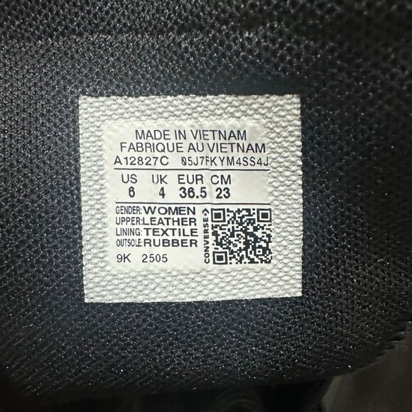 ⭐Converse Chuck Taylor All Star Wedge Platform Hi 6 Patent Leather Shoes A12827C - Picture 13 of 13